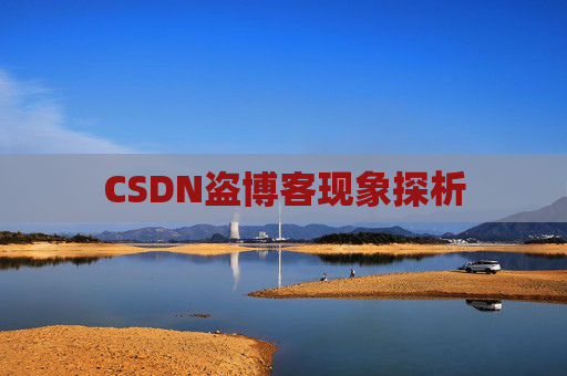 CSDN盗博客现象探析